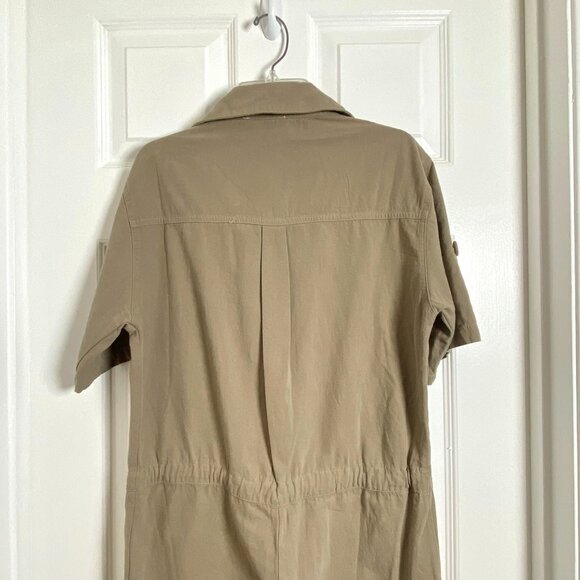 Bohme Celina Olive Jumpsuit Military Utility Cotton Size Small NWT  SB - Picture 9 of 13